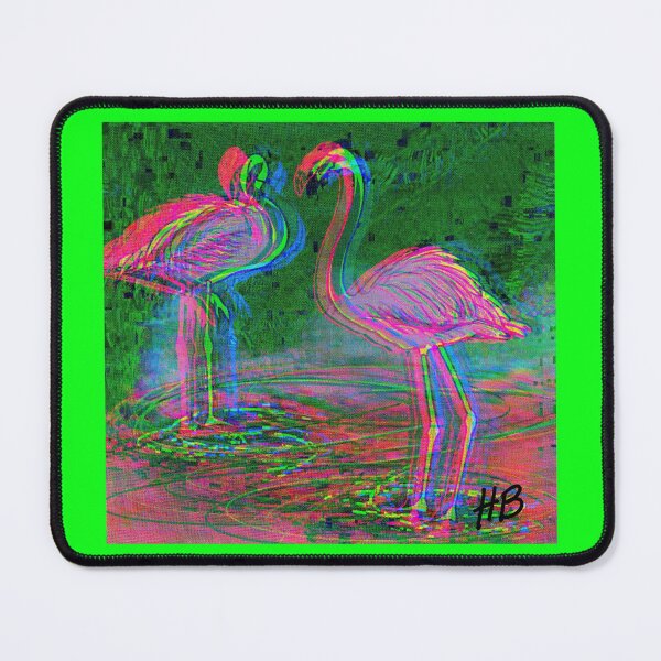 Item preview, Fierce Flamingos designed and sold by hebustyle.