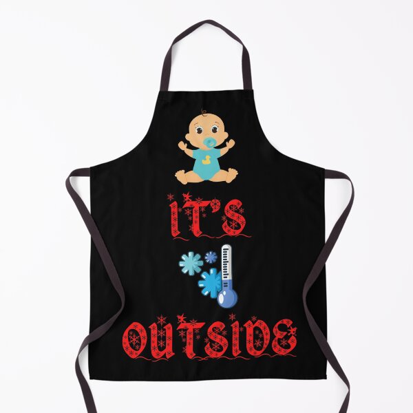 Item preview, Baby It's Cold Outside, Picture Description, Funny Classic T-Shirt designed and sold by JoesCornerStore.