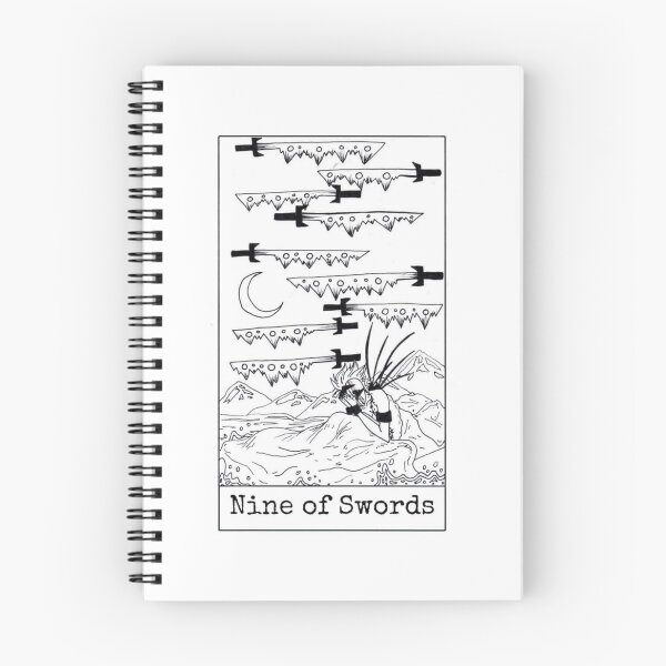 Item preview, Nine of Swords designed and sold by nannonthehermit.