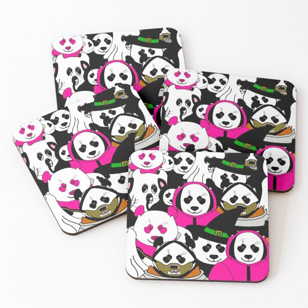 Item preview, A Pandamic of Pandas designed and sold by hebustyle.