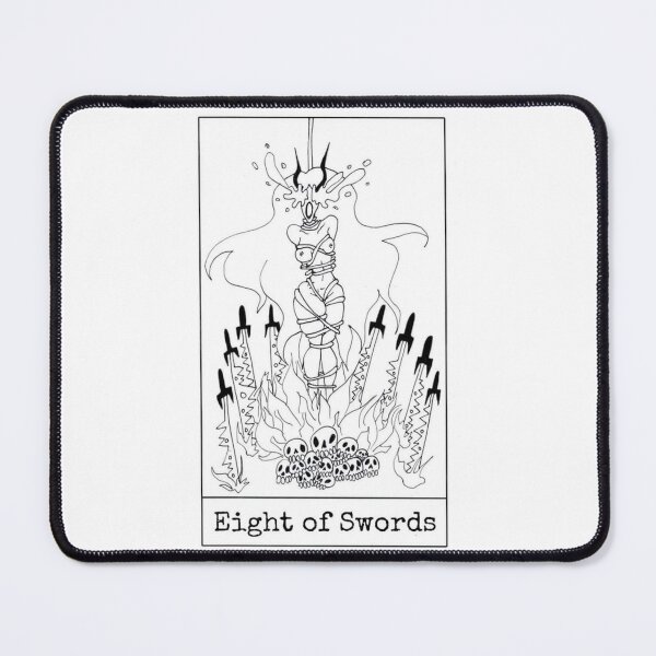 Item preview, Eight of Swords designed and sold by nannonthehermit.