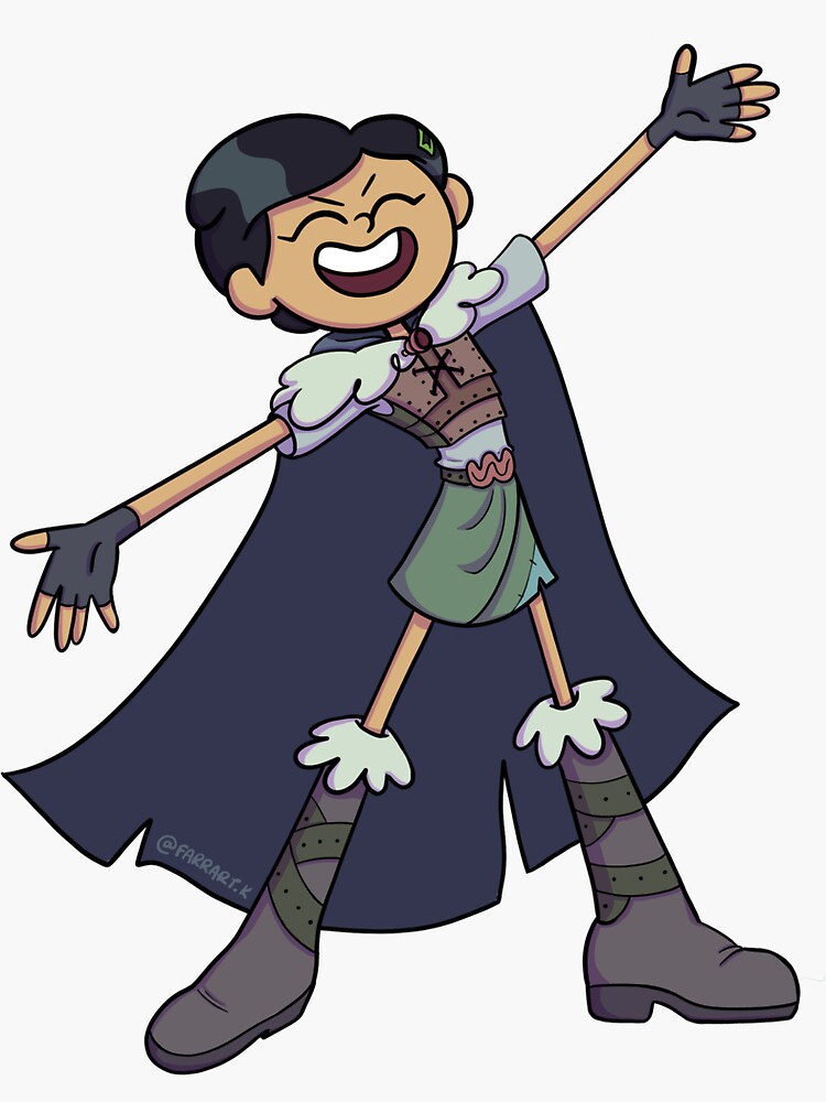 Marcy Wu from Amphibia Sticker