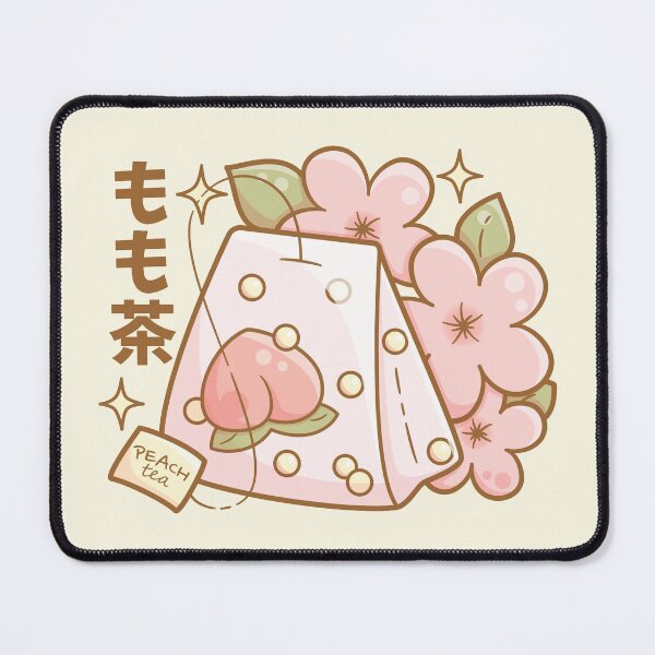 Item preview, Cute Peach Tea Bag - Momocha designed and sold by LuYukari.