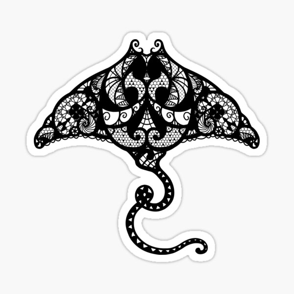 Lace Ray Sticker