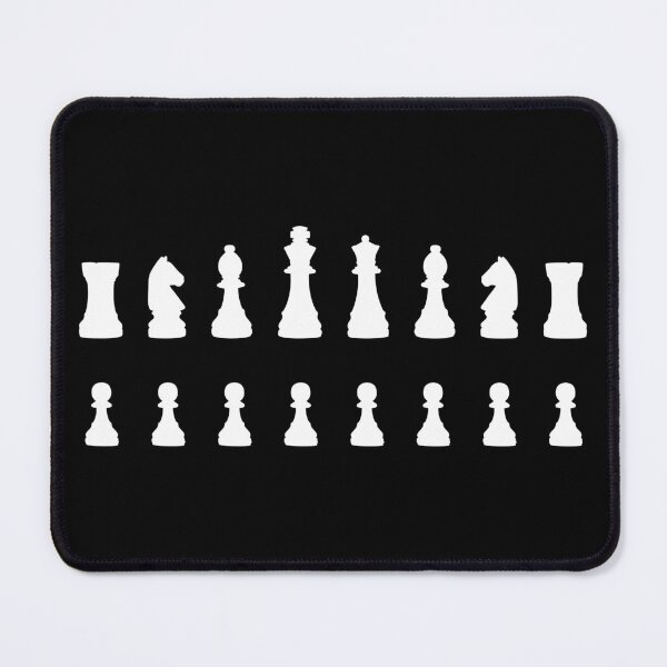 Item preview, White Chess Pieces Full Set designed and sold by Shapes-Mania.