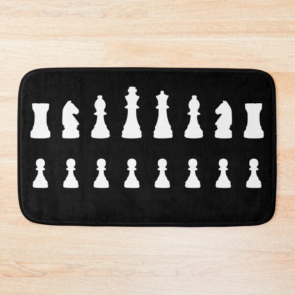 Item preview, White Chess Pieces Full Set designed and sold by Shapes-Mania.
