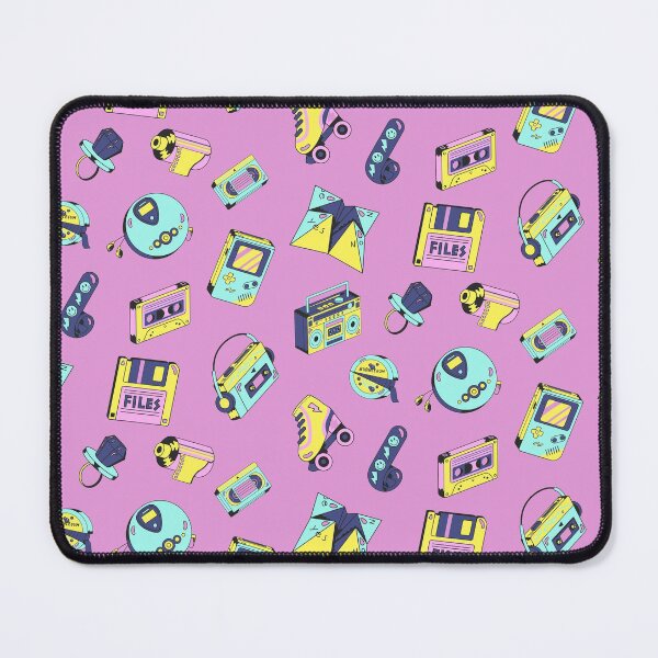 Item preview, 80s / 90s Retro Items Pattern designed and sold by Cardinal Designs.
