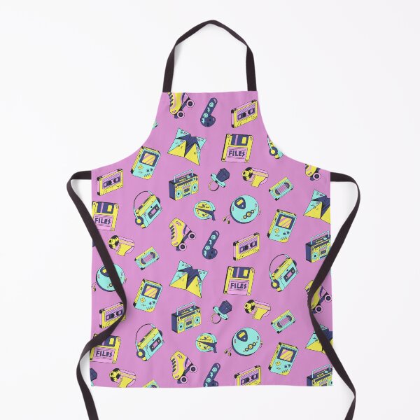 Item preview, 80s / 90s Retro Items Pattern designed and sold by Cardinal Designs.