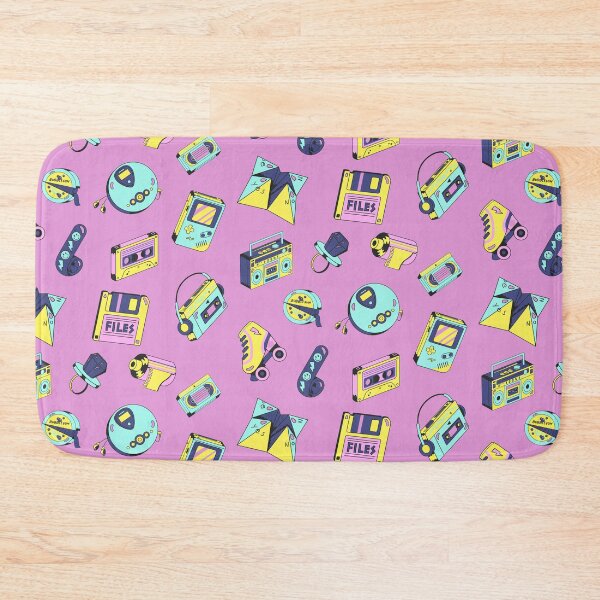 Item preview, 80s / 90s Retro Items Pattern designed and sold by Cardinal Designs.