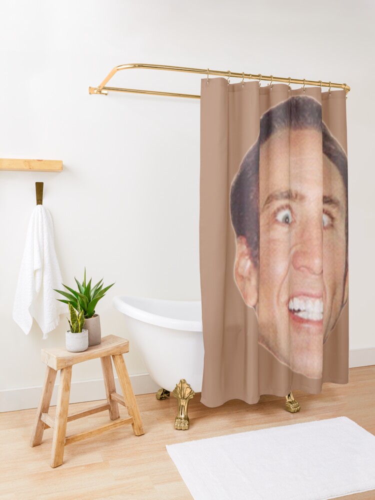 Alternate view of I'm Watching You Shower Curtain