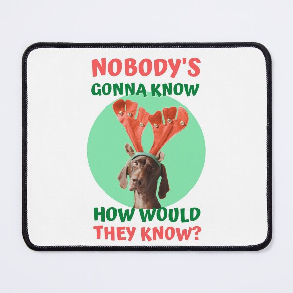 Item preview, Nobody's Gonna Know Christmas Reindeer Disguised Dog Viral Trend designed and sold by appareltolove.
