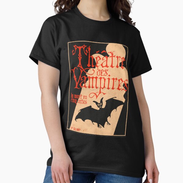 Aperçu de l'œuvre Affiche du Théâtre des Vampires | Entretien avec le fanart de vampire créée et vendue par honey-bloom.