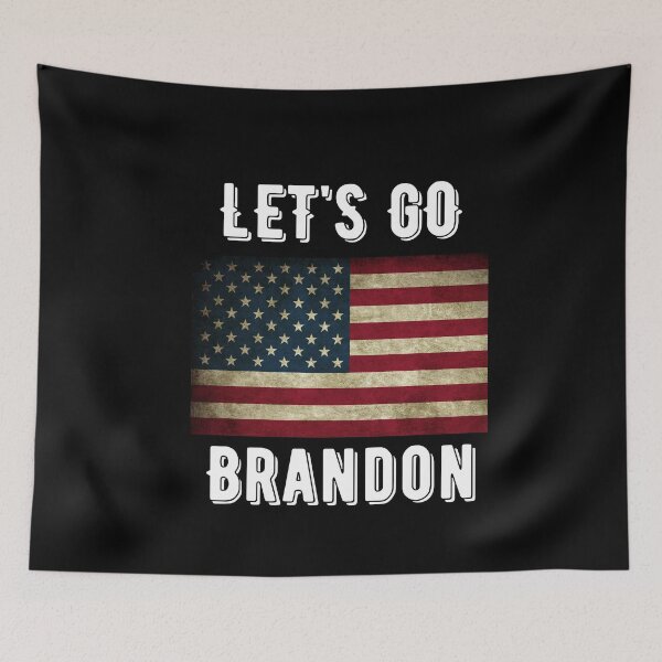 Item preview, Let's Go Brandon Conservative US Flag designed and sold by oussayya.