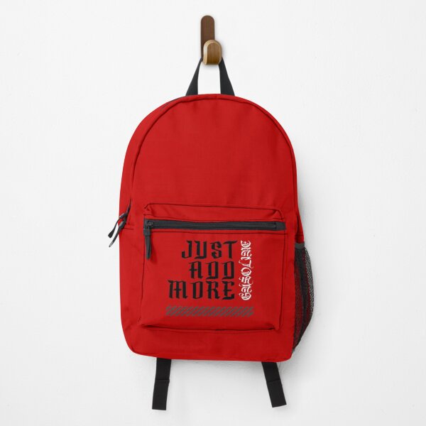 Item preview, Just Add More Gasoline (on red and gray) designed and sold by GagiTees.
