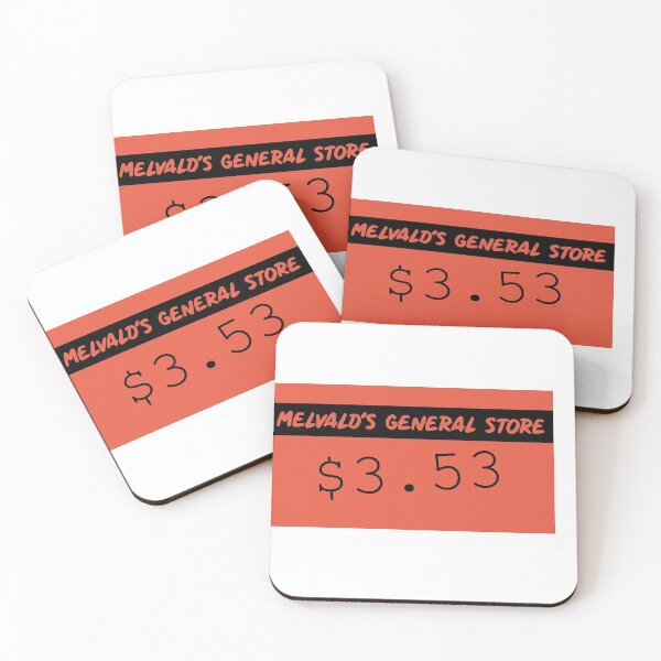 Item preview, Stranger Things Melvald Price Tag designed and sold by pixeljess.