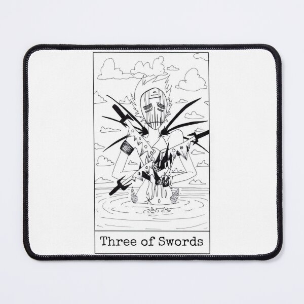 Item preview, three of Swords designed and sold by nannonthehermit.