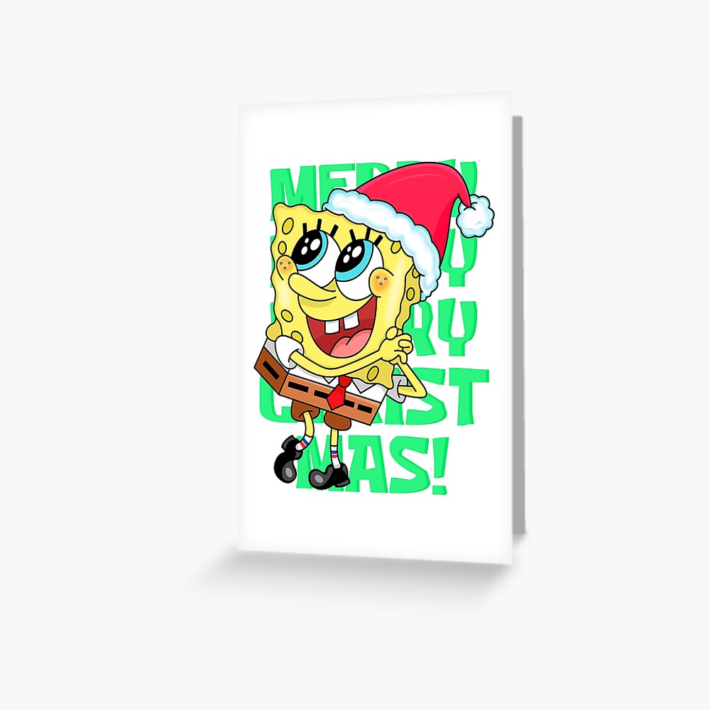 SpongeBob Christmas | Greeting Card
