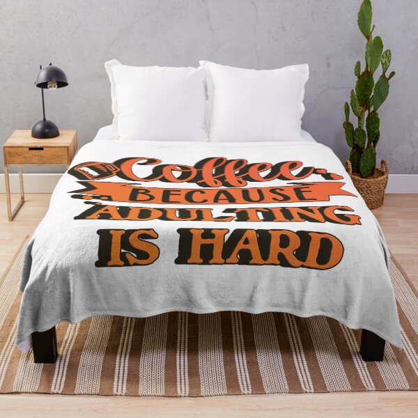 Item preview, Coffee Because Adulting is Hard designed and sold by franktact.