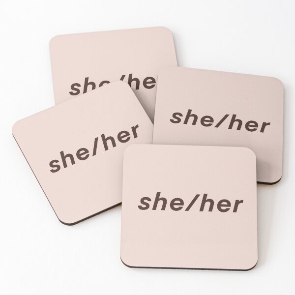 Item preview, She/her  designed and sold by beyondrainbows.