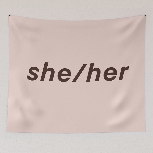 Item preview, She/her  designed and sold by beyondrainbows.