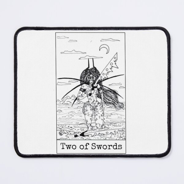 Item preview, Two of Swords designed and sold by nannonthehermit.