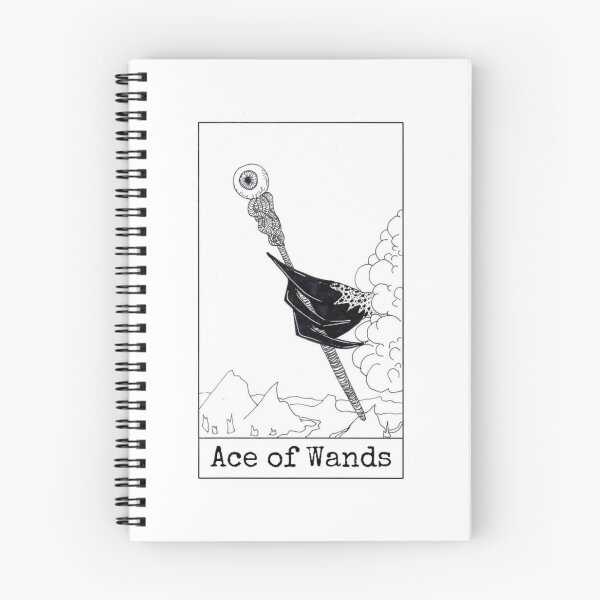 Item preview, Ace of Wands designed and sold by nannonthehermit.