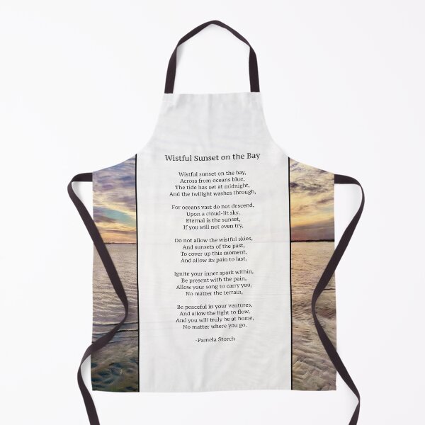 Item preview, Wistful Sunset on the Bay Poem designed and sold by Pamela Storch.