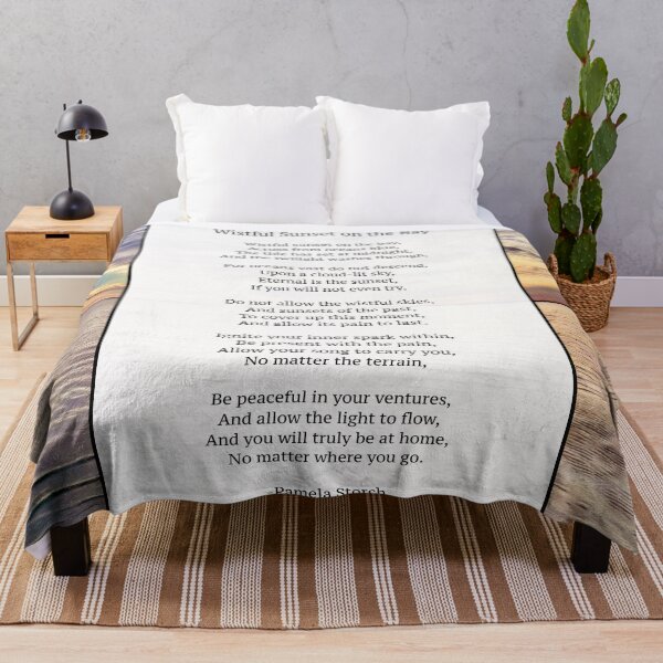 Item preview, Wistful Sunset on the Bay Poem designed and sold by Pamela Storch.
