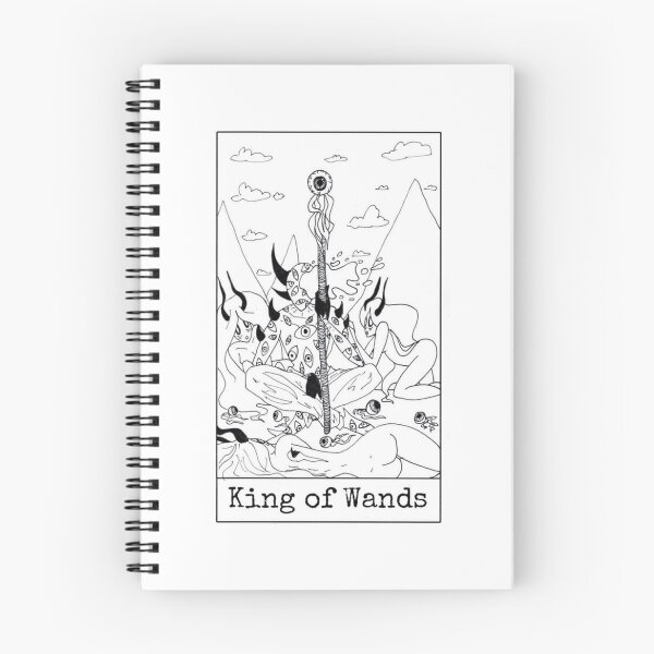 Item preview, King of Wands designed and sold by nannonthehermit.