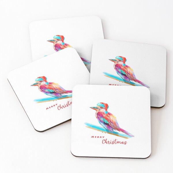 Item preview, Kookaburra Merry Christmas Australian Christmas designed and sold by Jos Coufreur.