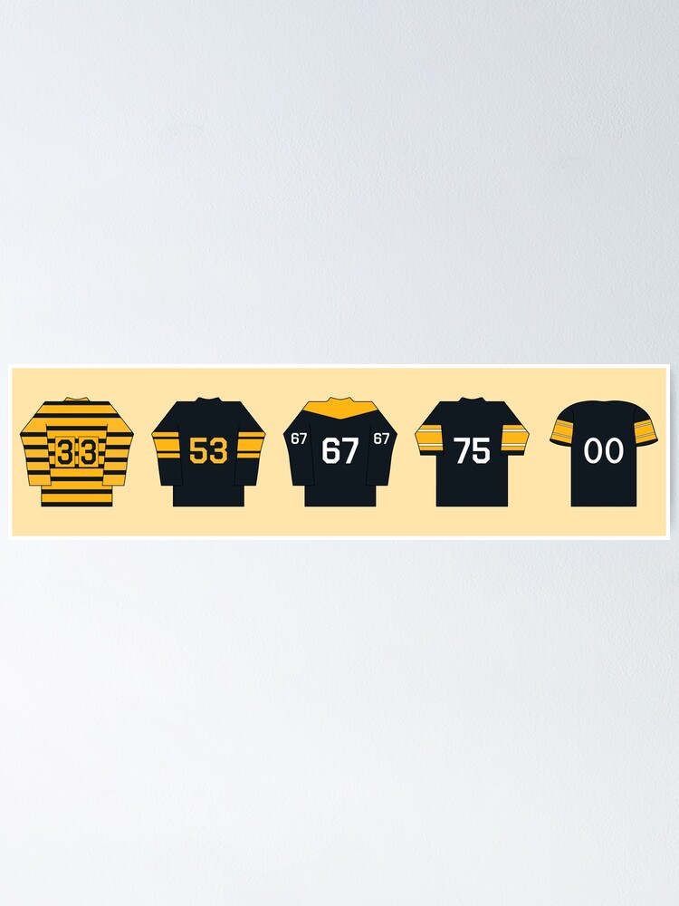 Pittsburgh Steelers Jersey History Active T-Shirt for Sale by WalkDesigns