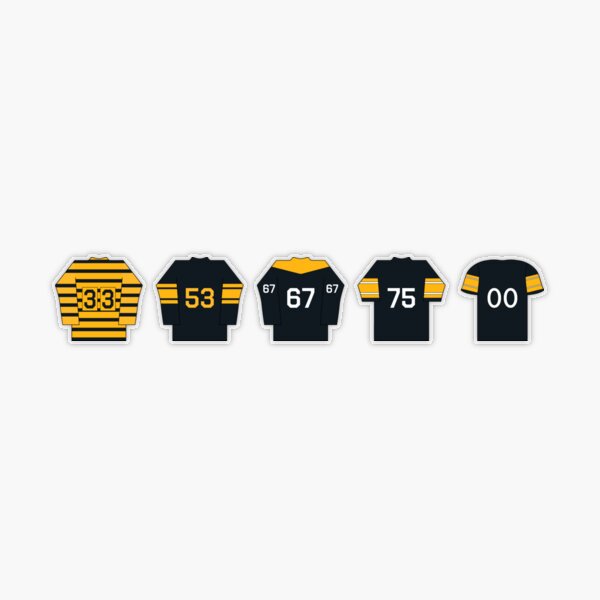 Jack Lambert Jersey Sticker for Sale by WalkDesigns