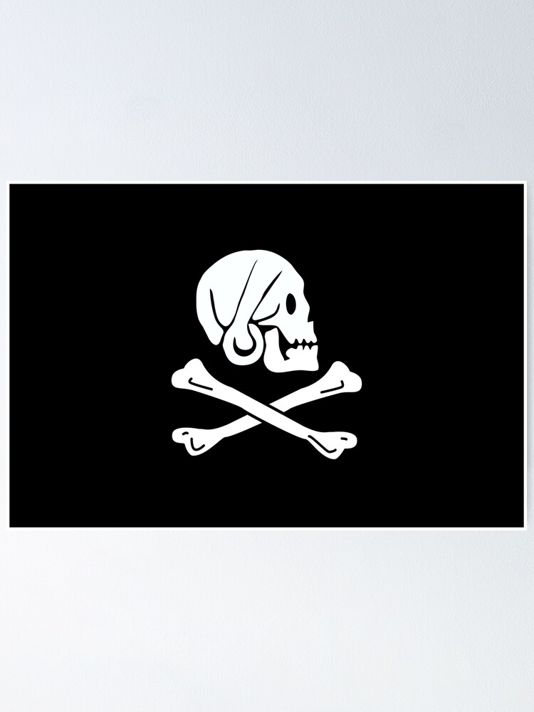 Henry Every Pirate Flag Poster for Sale by Freihalt