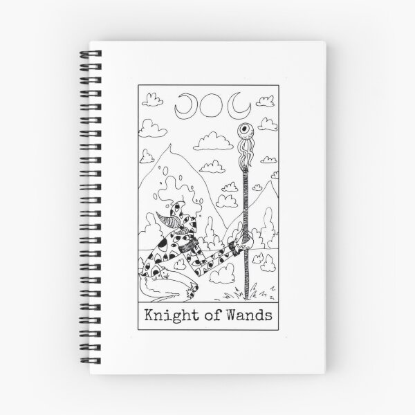 Item preview, Knight of Wands designed and sold by nannonthehermit.