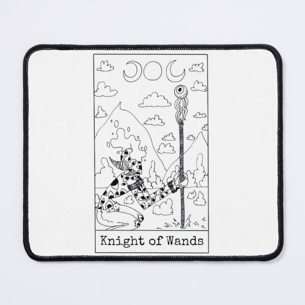 Item preview, Knight of Wands designed and sold by nannonthehermit.