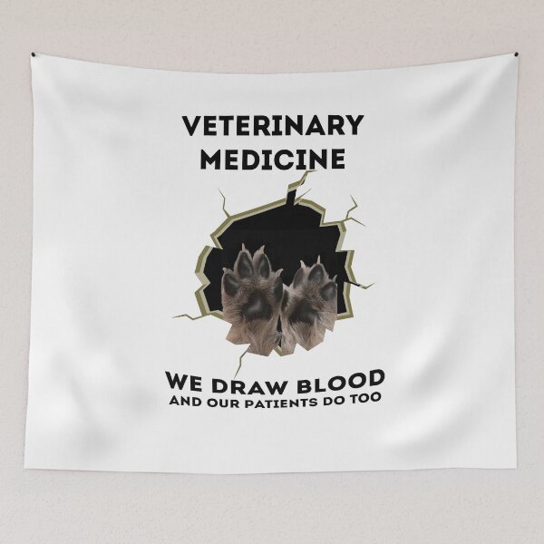Item preview, Veterinary Medicine Vet Tech We Draw Blood And Our Patients Do Too designed and sold by SenYou.