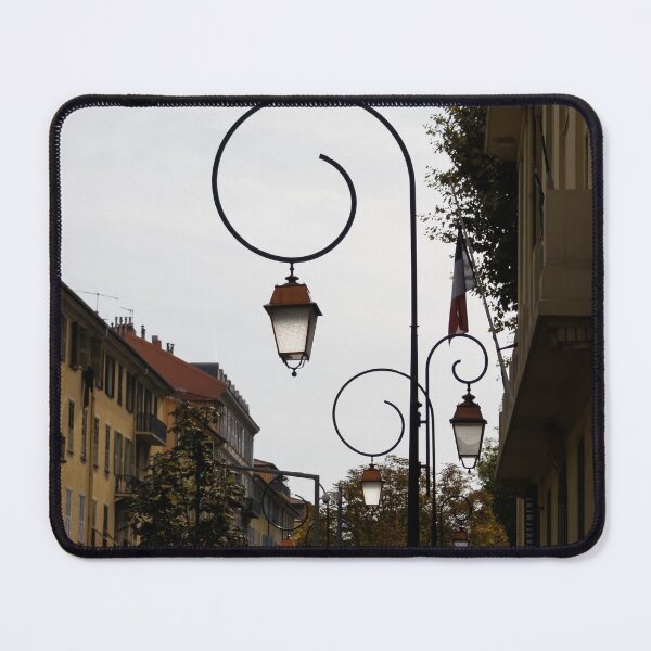 Item preview, Charming Streetlamps in Old Town Nice, France, French Riviera designed and sold by Georgia Mizuleva.