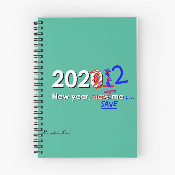 Item preview, New Year, Save Me designed and sold by Mustachio-Draws.