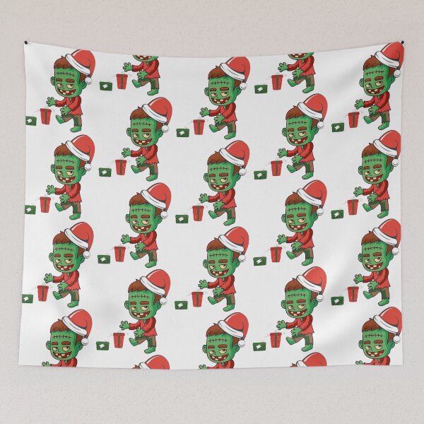Item preview, frankenstein at Christmas designed and sold by MonVerSer.