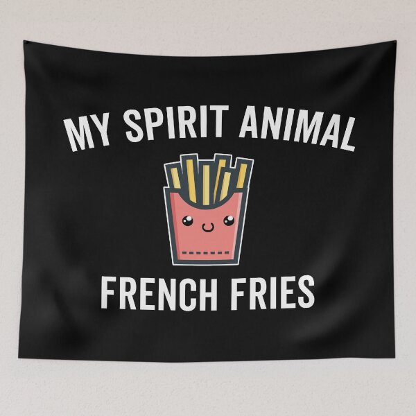 Item preview, Funny Kawaii My Spirit Animal French Fries designed and sold by wingstar.