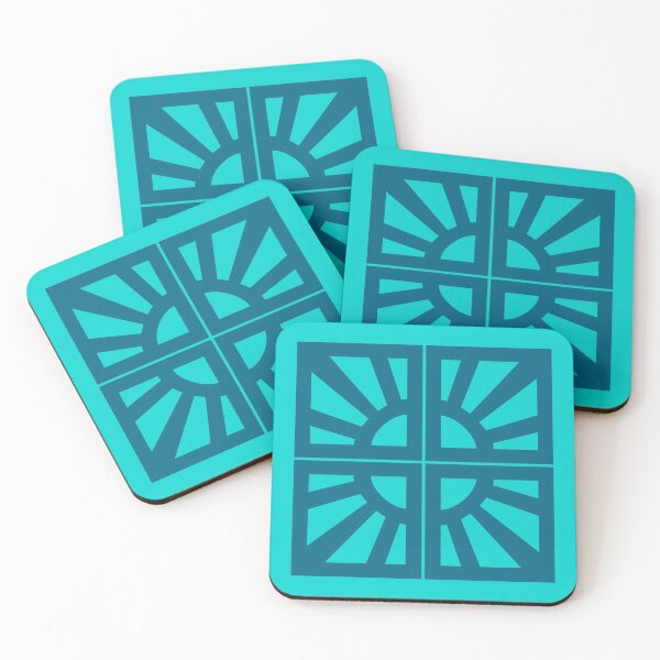 Item preview, Breeze Block Eleven Blue B designed and sold by Owen1976.