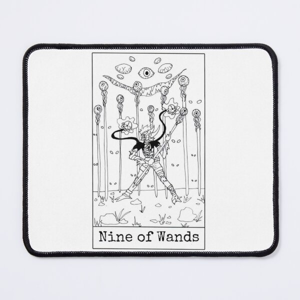 Item preview, Nine of Wands designed and sold by nannonthehermit.