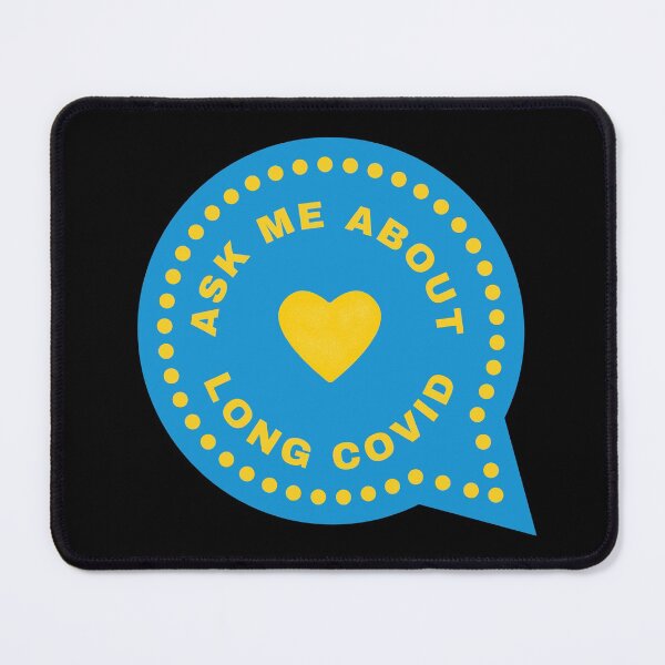 Item preview, Ask Me About Longcovid - Black designed and sold by SadTea-Longhaul.