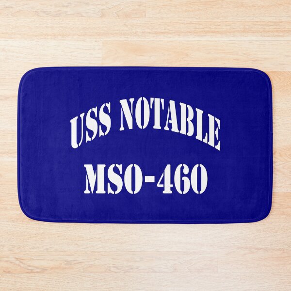 Item preview, USS NOTABLE (MSO-460) SHIP'S STORE designed and sold by militarygifts.