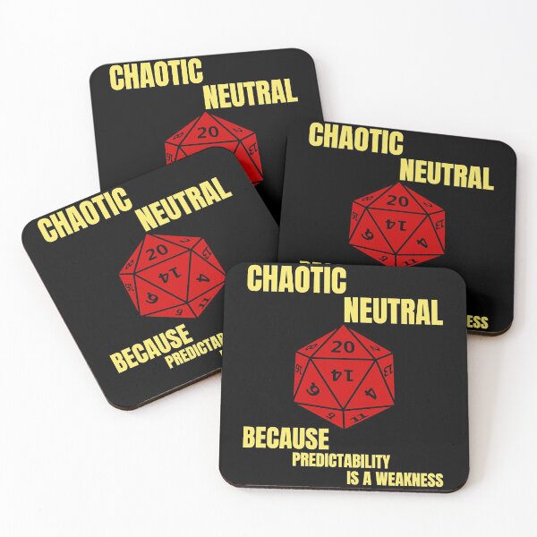 Item preview, Funny Men Chaotic Neutral - Because Predictability Is A Weakness Classic Fan designed and sold by Drzolahintz.