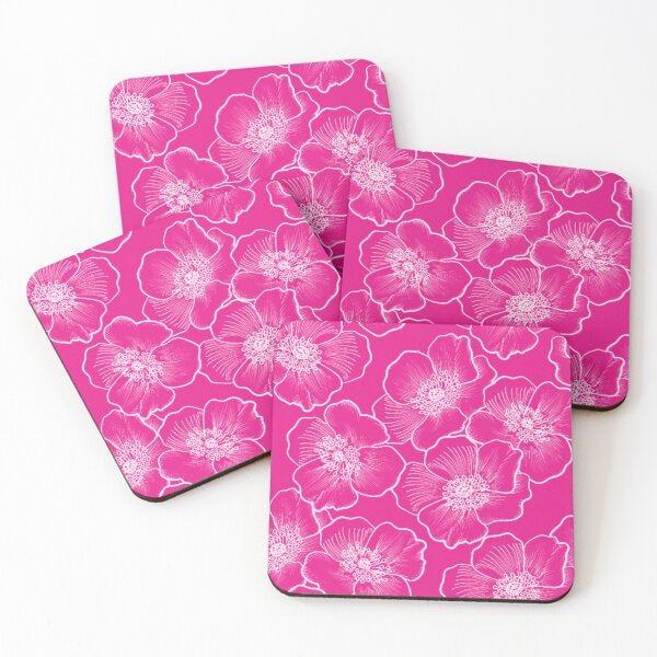 Item preview, Pink floral pattern  designed and sold by Jamielee Designs .