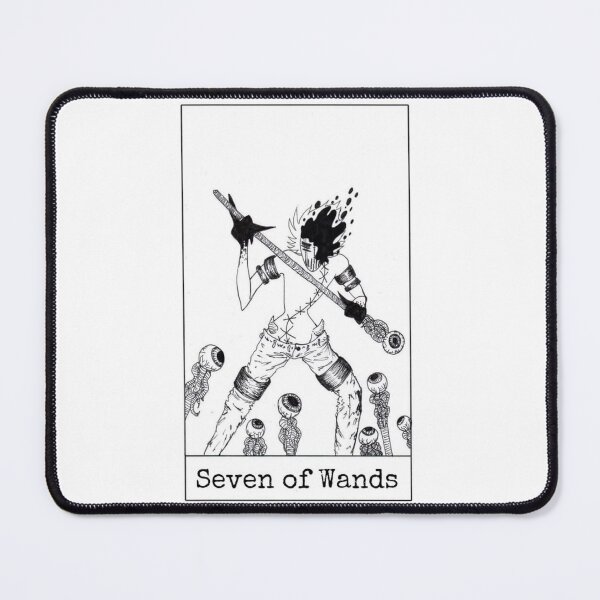 Item preview, Seven of Wands designed and sold by nannonthehermit.