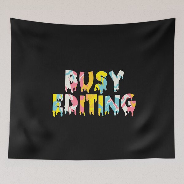 Item preview, Colorful Melting Red Busy Editing designed and sold by EuropaPrints.
