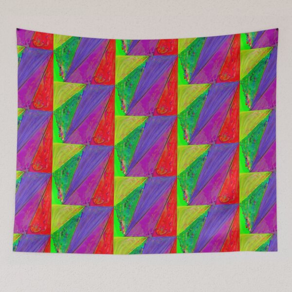 Item preview, "Triangles IV", abstract digital painting designed and sold by thalasson.