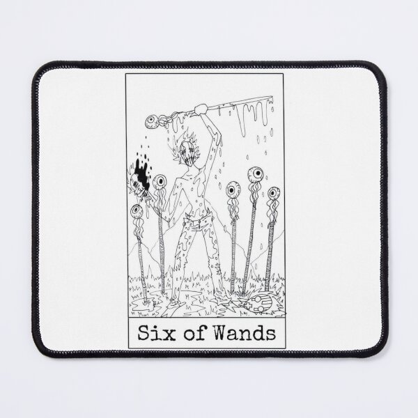 Item preview, Six of Wands designed and sold by nannonthehermit.
